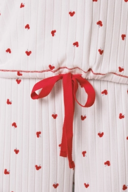 Довга піжама з принтом Mickey Cherry