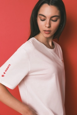 Довга бавовняна піжама з принтом