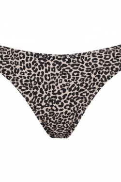Класичні трусики-бікіні з леопардовим принтом