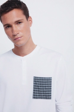 Довга фланелева піжама