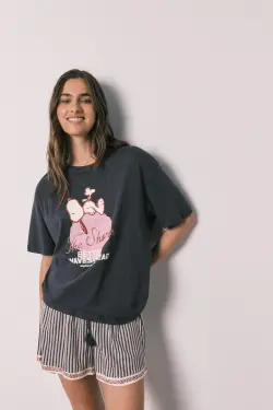 Коротка бавовняна піжама Snoopy