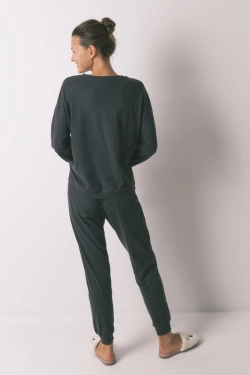 Довга сіра бавовняна піжама Bugs Bunny