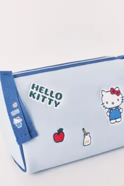 Средняя косметичка-пенал из неопрена Hello Kitty