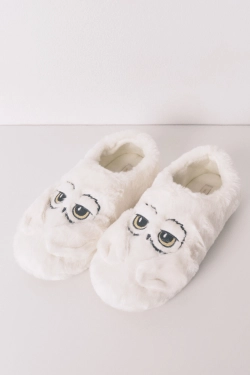 Капці домашні білі у формі Hedwig