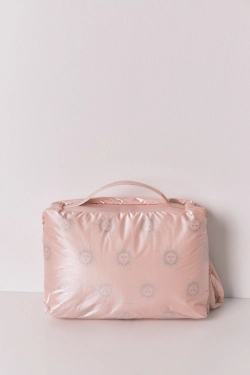 Большая розовая косметичка