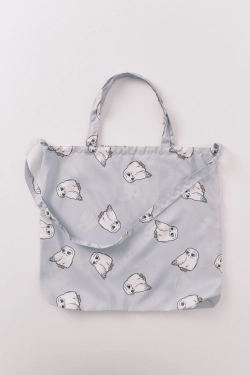 Складная сумка-брелок Hedwig серая