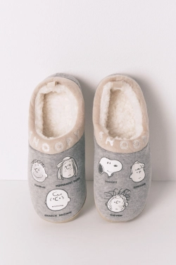 Сірі капці Snoopy