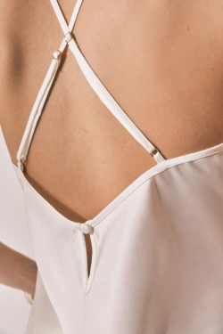 Коротка піжама із сатину