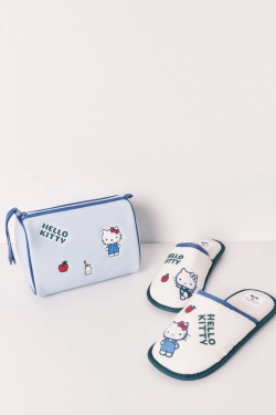 Середня косметичка-пенал з неопрену Hello Kitty