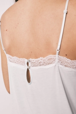 Голубая ночная сорочка из мягкой вискозы