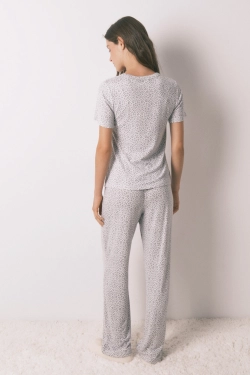 Мягкая пижама Miffy с анималистичным принтом