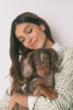 Длинная пижама из хлопка с клетчатым принтом