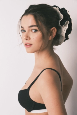 Чорний бюстгальтер push-up із бавовни