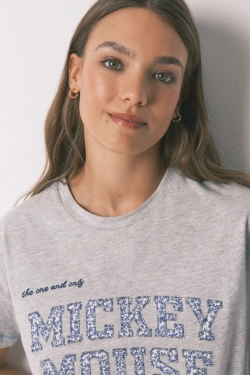 Хлопковая пижама Mickey Mouse
