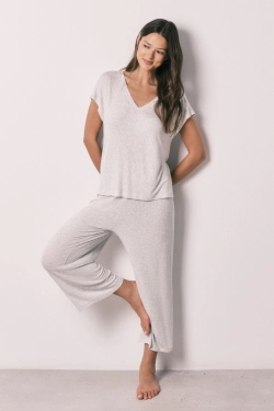Піжама капрі з м'якої віскози
