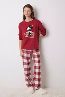 Длинная пижама Minnie Mouse из хлопка