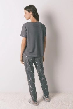 Классическая пижама Snoopy из хлопка