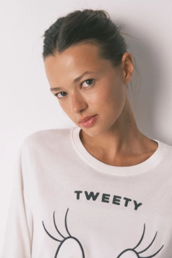 Довга піжама Tweety Bird з бавовни