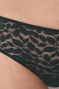Широкі трусики-бразиліана з мереживом