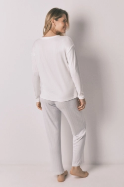 Довга піжама "maternity" трикотажна