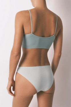 Набір із 7 класичних трусиків із бавовни з мереживом та бантиком