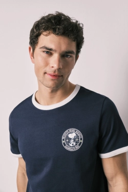 Чоловіча коротка піжама зі 100% бавовни Snoopy