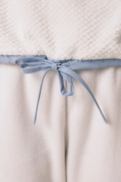 Длинная флисовая жаккардовая пижама