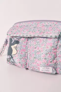 Велика косметичка у квіточку Mafalda