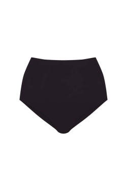 Черные корректирующие трусики с высокой посадкой и эффектом push-up