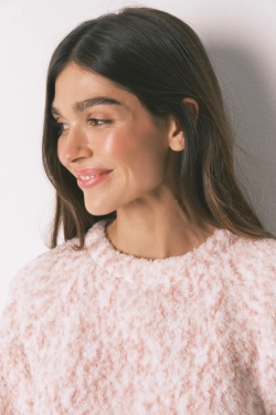 Рожева піжама з м'якого флісу