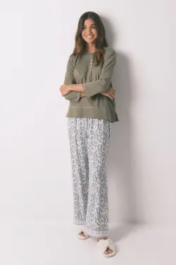Футболка с рукавами ¾  из хлопка