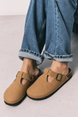 Капці BIO закриті бежеві