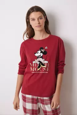 Длинная пижама Minnie Mouse из хлопка