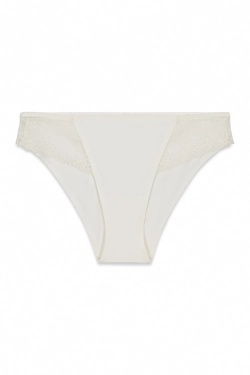 Классические трусики из микрофибры и кружева