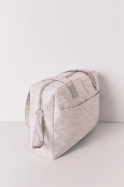 Велика сумка для дитячого візка з анімалістичним принтом