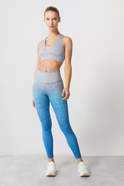 Спортивний бюстгальтер з принтом 4D Stretch