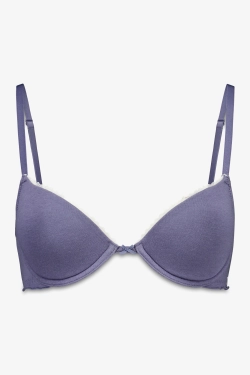 BEAUTIFUL синій класичний бавовняний бюстгальтер