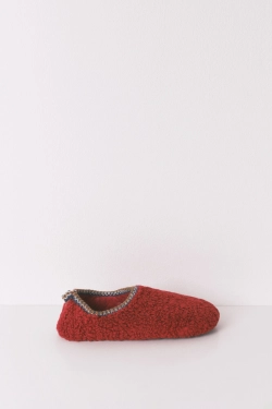 Червоні домашні капці