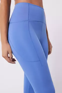 Блакитні легінси 4D Stretch
