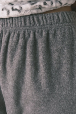 Довга флісова піжама з анімалістичним принтом