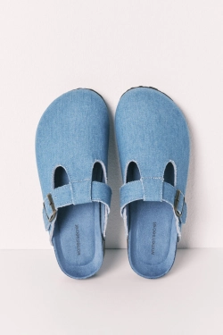 Капці BIO закриті денім сині