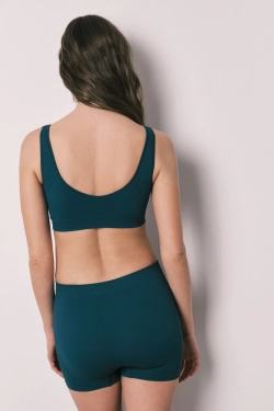 Однотонний безшовний топ