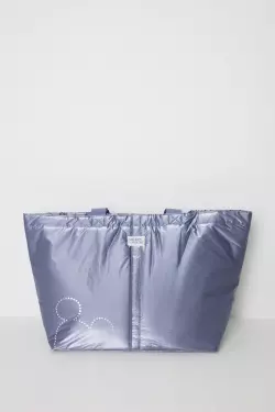 Большая синяя нейлоновая сумка