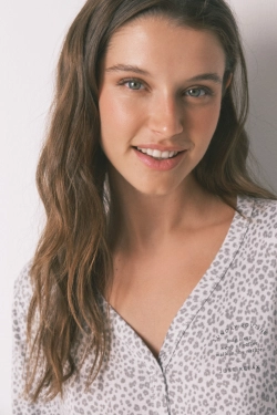 Короткая ночная сорочка с анималистичным принтом