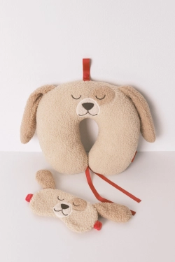 Оксамитова маска для сну «Песик»