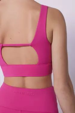 Розовый спортивный бюстгальтер SOFT MOVE