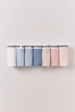 Набір із 7 класичних трусиків із бавовни з логотипом