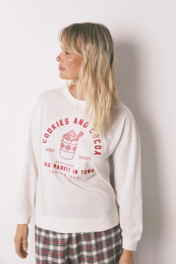 Жіноча бавовняна піжама в клітинку