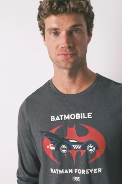Довга піжама Batman з бавовни