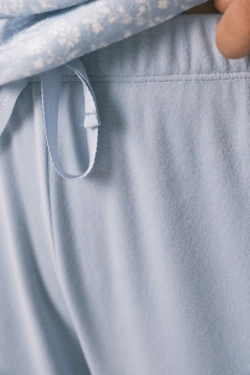 Длинная бархатная пижама